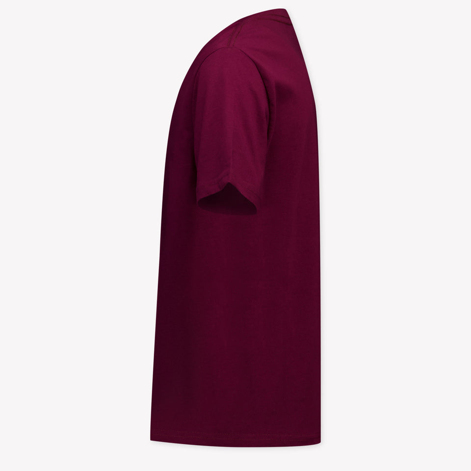 Ralph Lauren Kinder Jongens T-Shirt In Bordeaux