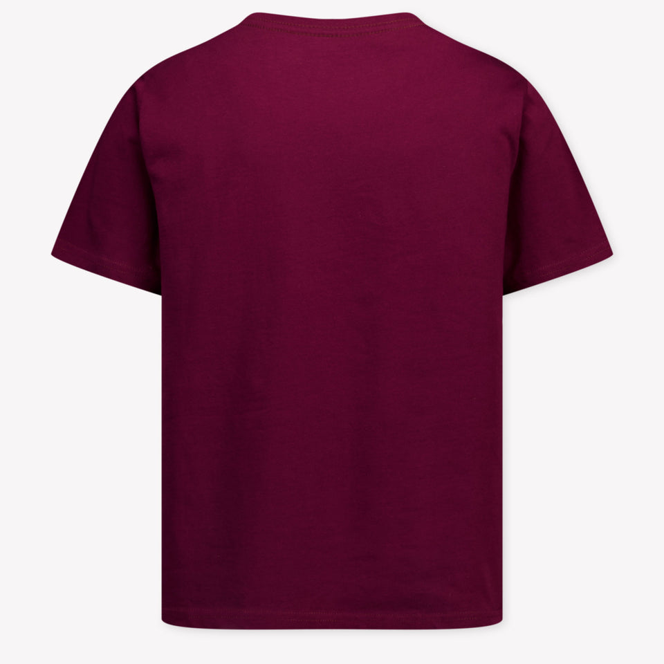 Ralph Lauren Kinder Jongens T-Shirt In Bordeaux