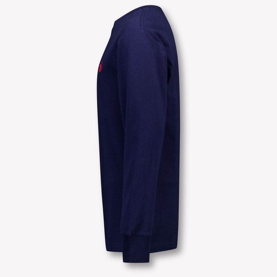 Ralph Lauren Kids Boys T-Shirt In Navy