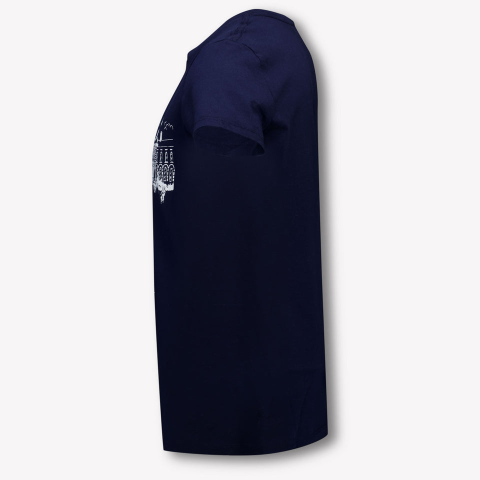 Ralph Lauren Kinder Meisjes T-Shirt In Navy