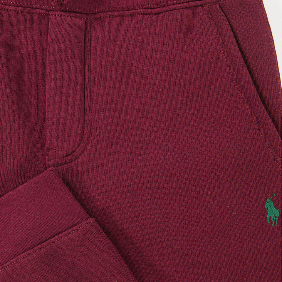 Ralph Lauren Kinder Jongens Broek In Bordeaux