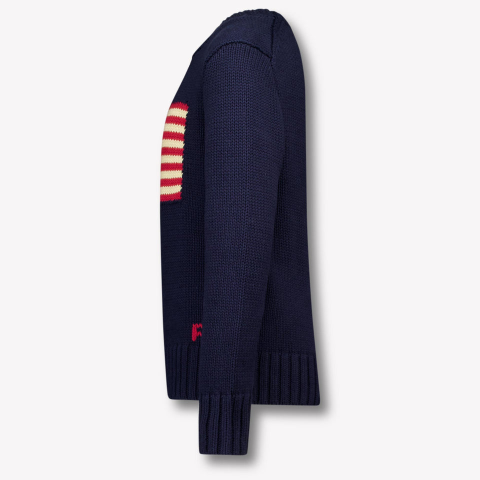 Ralph Lauren Kids Boys Sweater  Navy