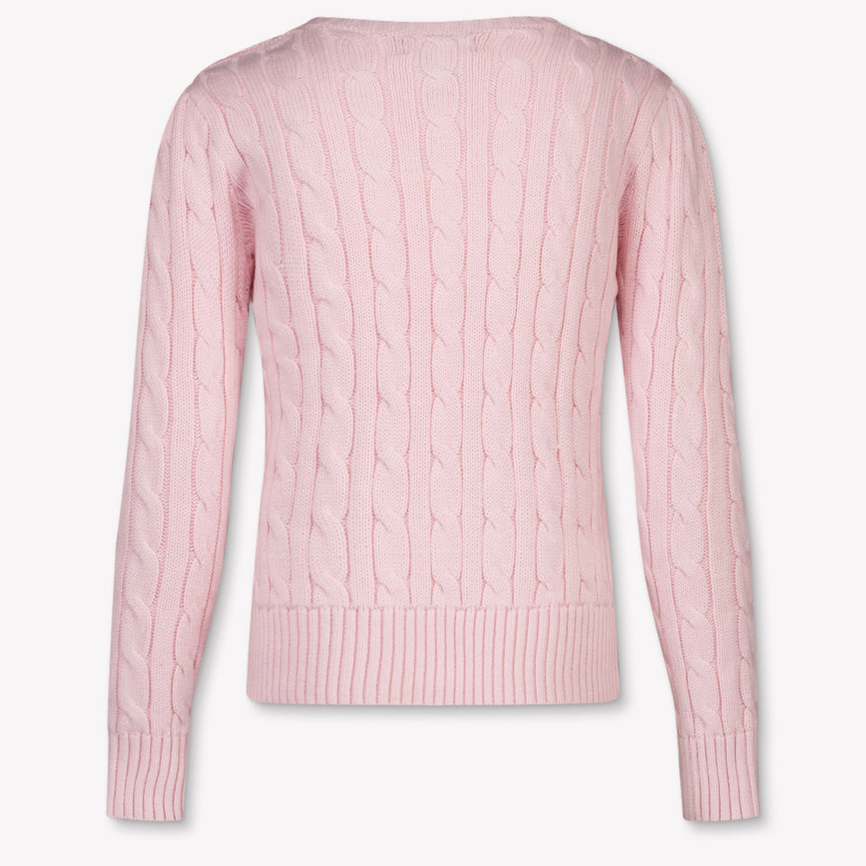 Ralph Lauren Kids Girls Sweater Light Pink