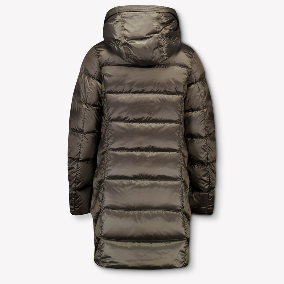 Parajumpers Kids Girls Winter Coat  Olive Green
