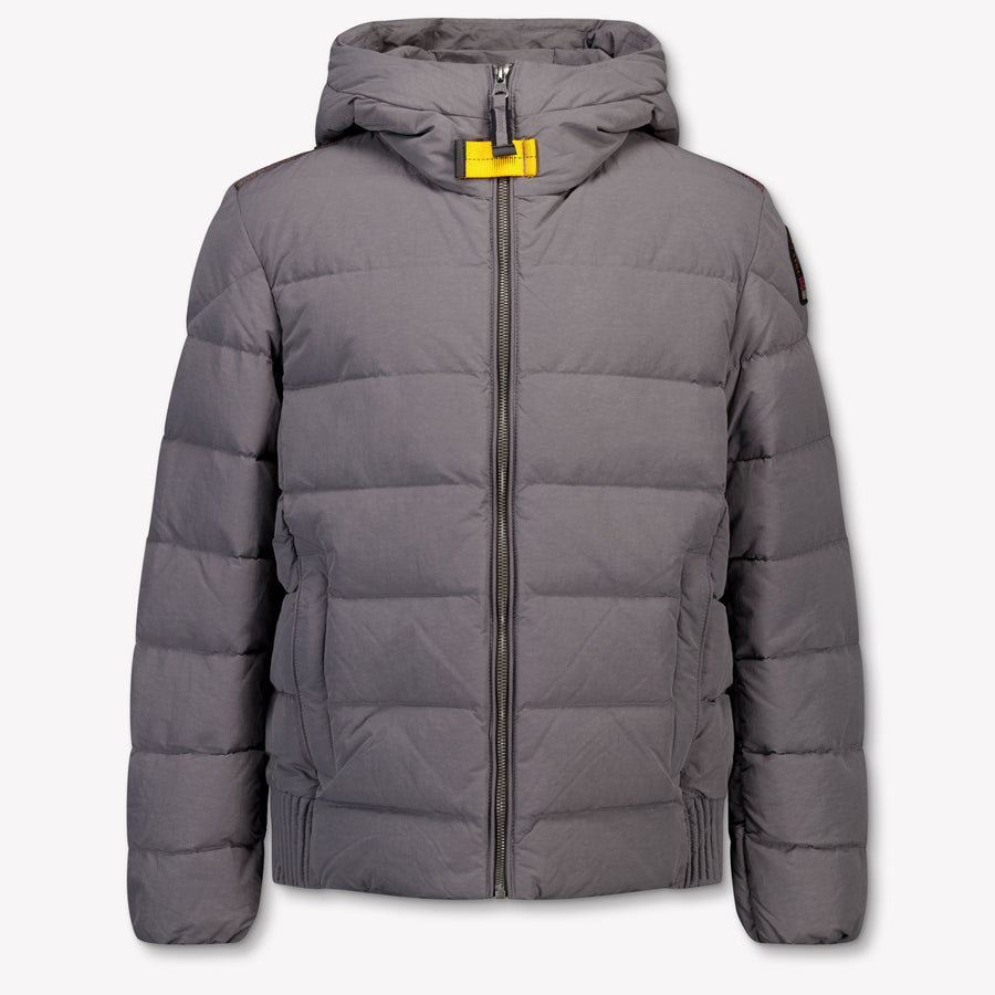 Parajumpers Boys Winter Jacket in Dark Grey