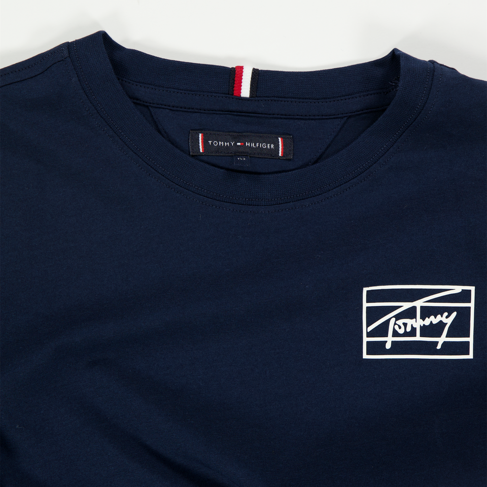 Tommy Hilfiger Kids Boys  T-Shirt Navy