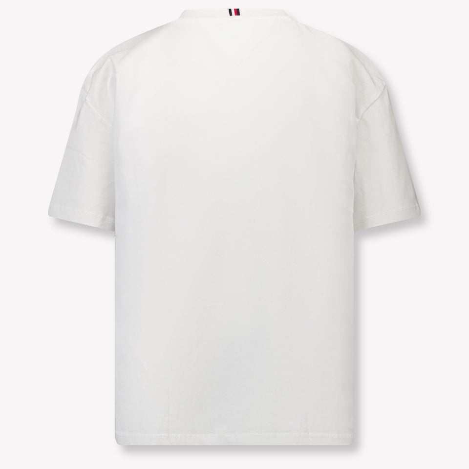 Tommy Hilfiger Kids Boys  T-Shirt White