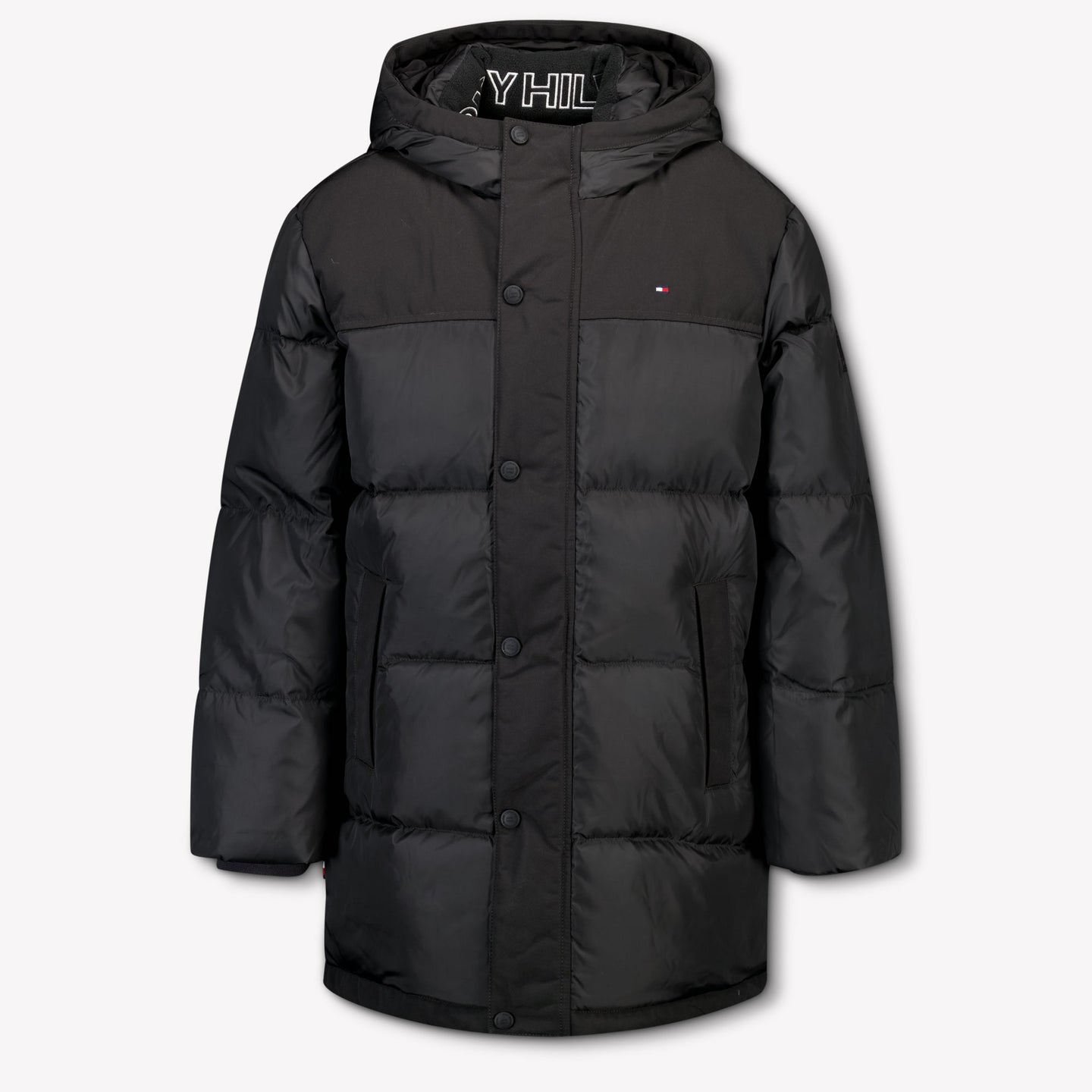 Tommy Hilfiger Kinder Jongens Winterjas In Zwart