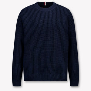 Tommy Hilfiger Kids Boys Sweater  Navy