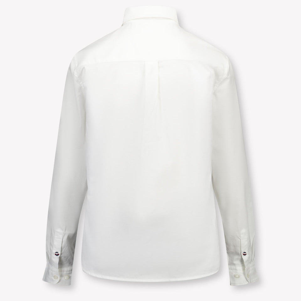 Tommy Hilfiger Kinder Jongens Blouse In Wit