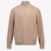 Tommy Hilfiger Kinder Jongens Trui In Beige