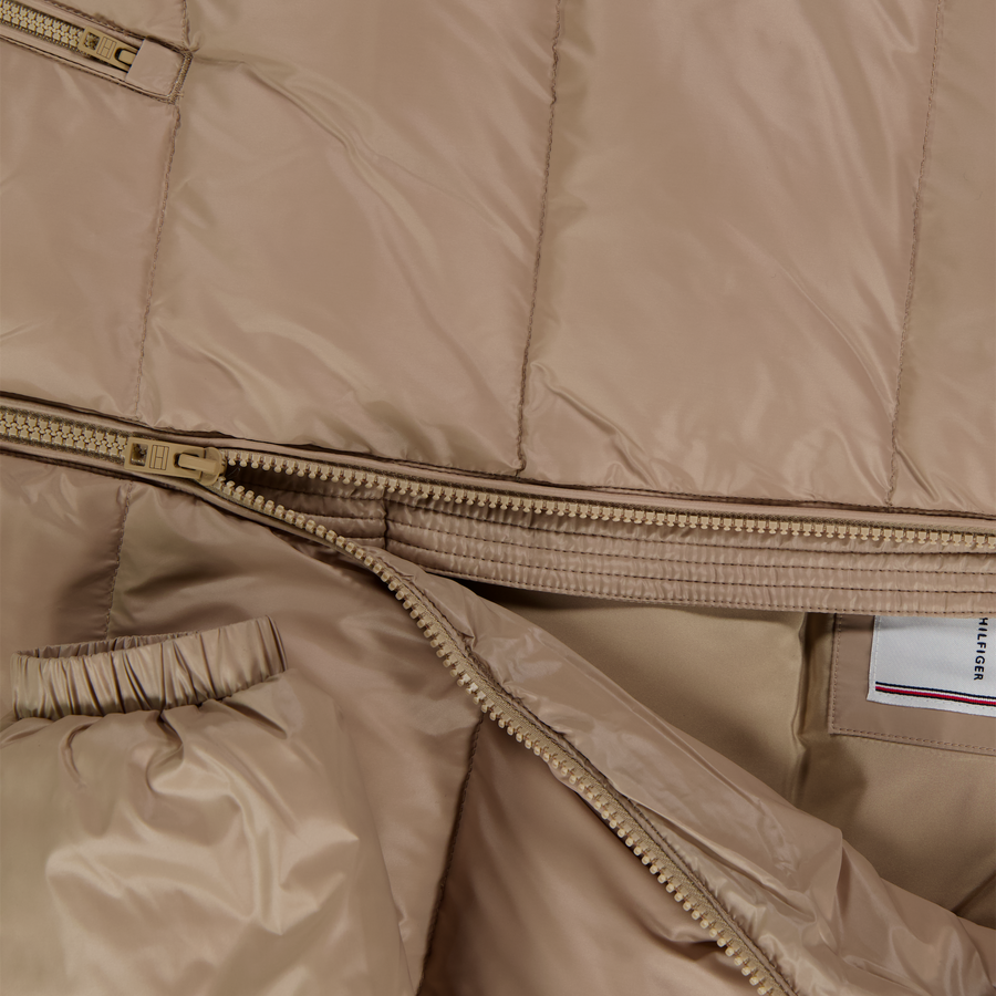 Tommy Hilfiger Kids Girls Winter Coat  Beige