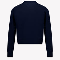 Tommy Hilfiger Kids Girls Sweater Navy