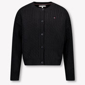 Tommy Hilfiger Kinder Meisjes Vest In Zwart
