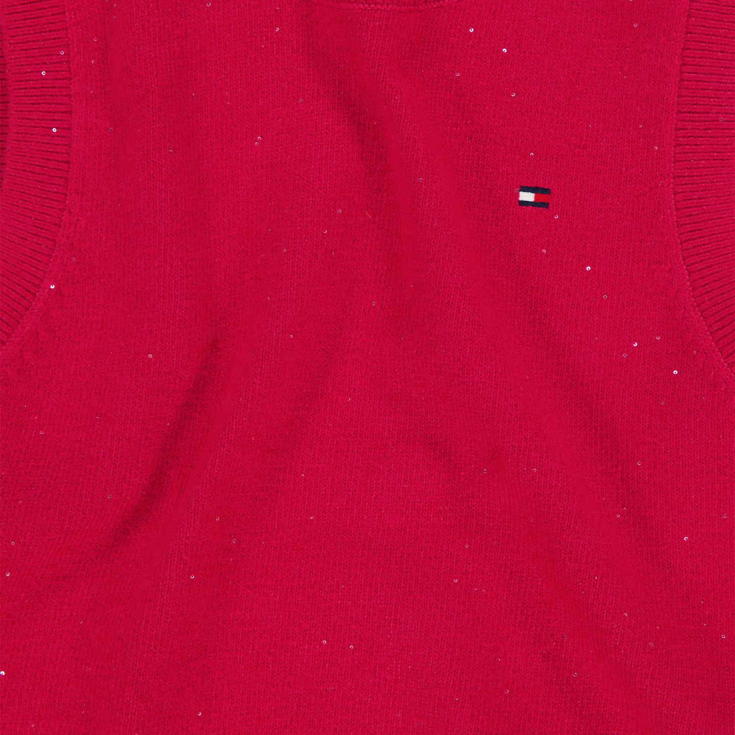 Tommy Hilfiger Kinder Meisjes T-Shirt In Rood