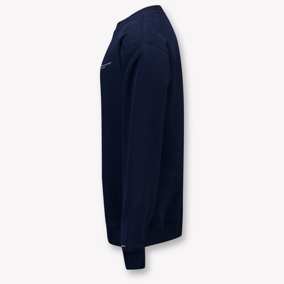 Tommy Hilfiger Kids Unisex Sweater  Navy