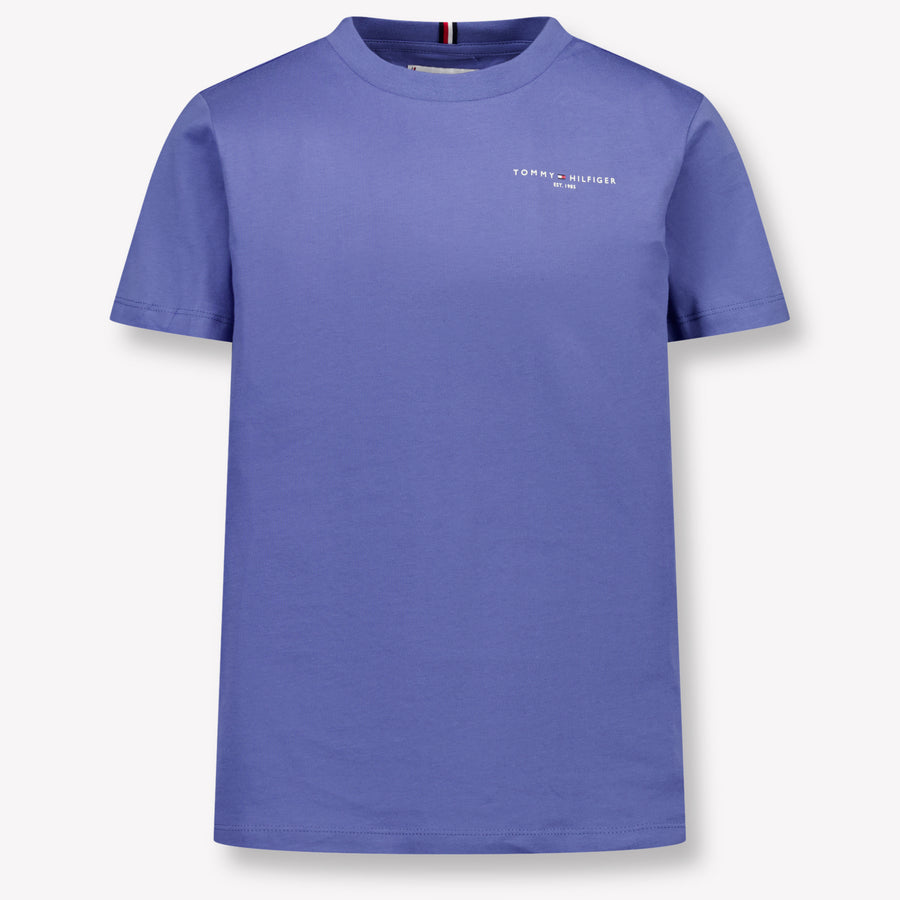 Tommy Hilfiger Kids Unisex T-Shirt  Blue