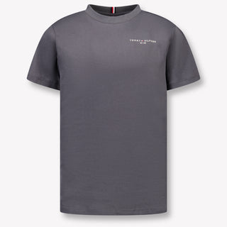 Tommy Hilfiger Kids Unisex T-Shirt  Black