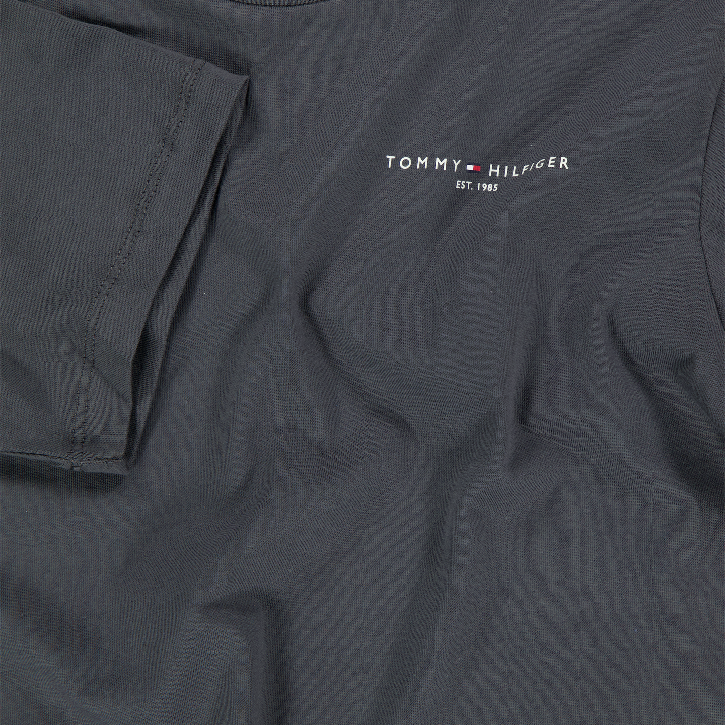 Tommy Hilfiger Kinder Unisex T-Shirt In Zwart