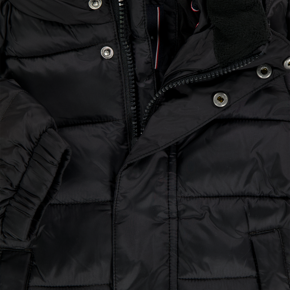 Tommy Hilfiger Baby Jongens Winterjas In Zwart