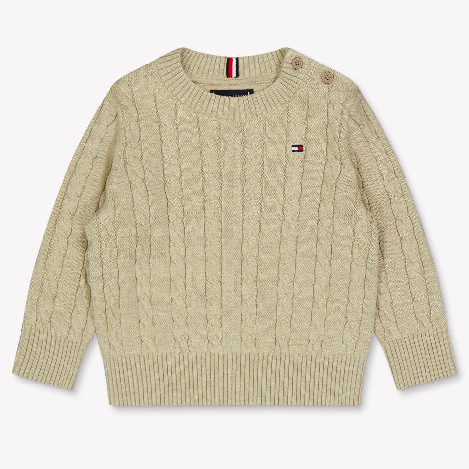 Tommy Hilfiger Baby Boys Sweater  Beige