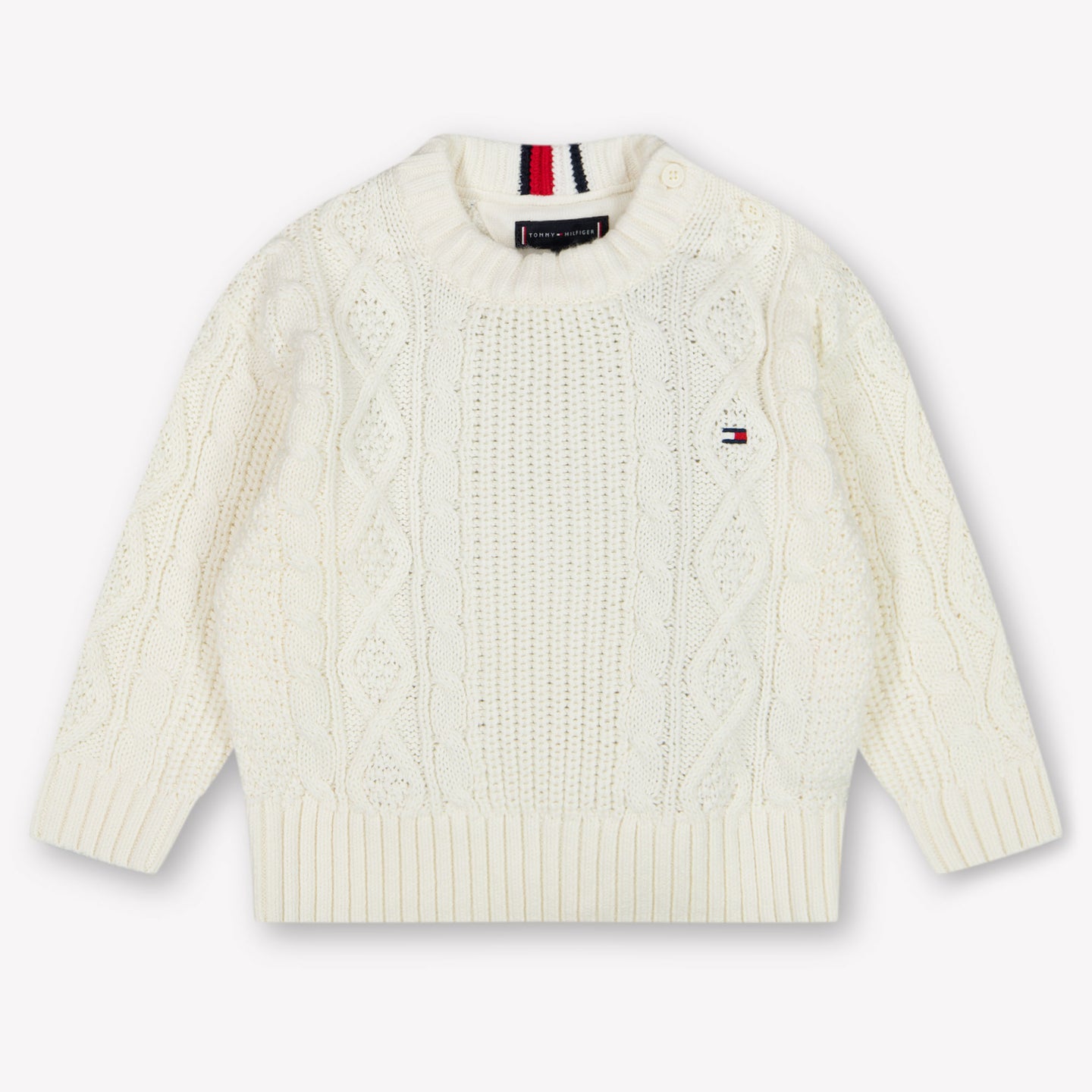 Tommy Hilfiger Baby Boys Sweater  Offwhite