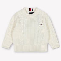 Tommy Hilfiger Baby Boys Sweater  Offwhite