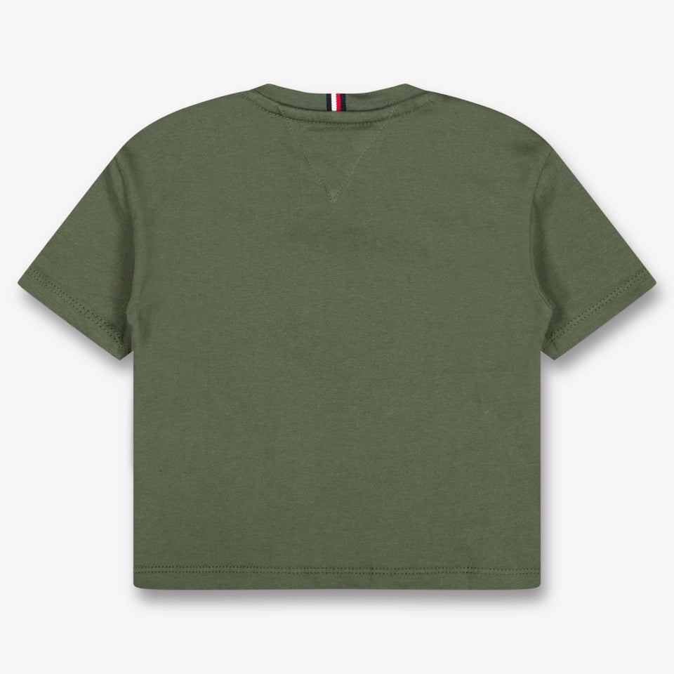 Tommy Hilfiger Baby Jongens T-Shirt In Army