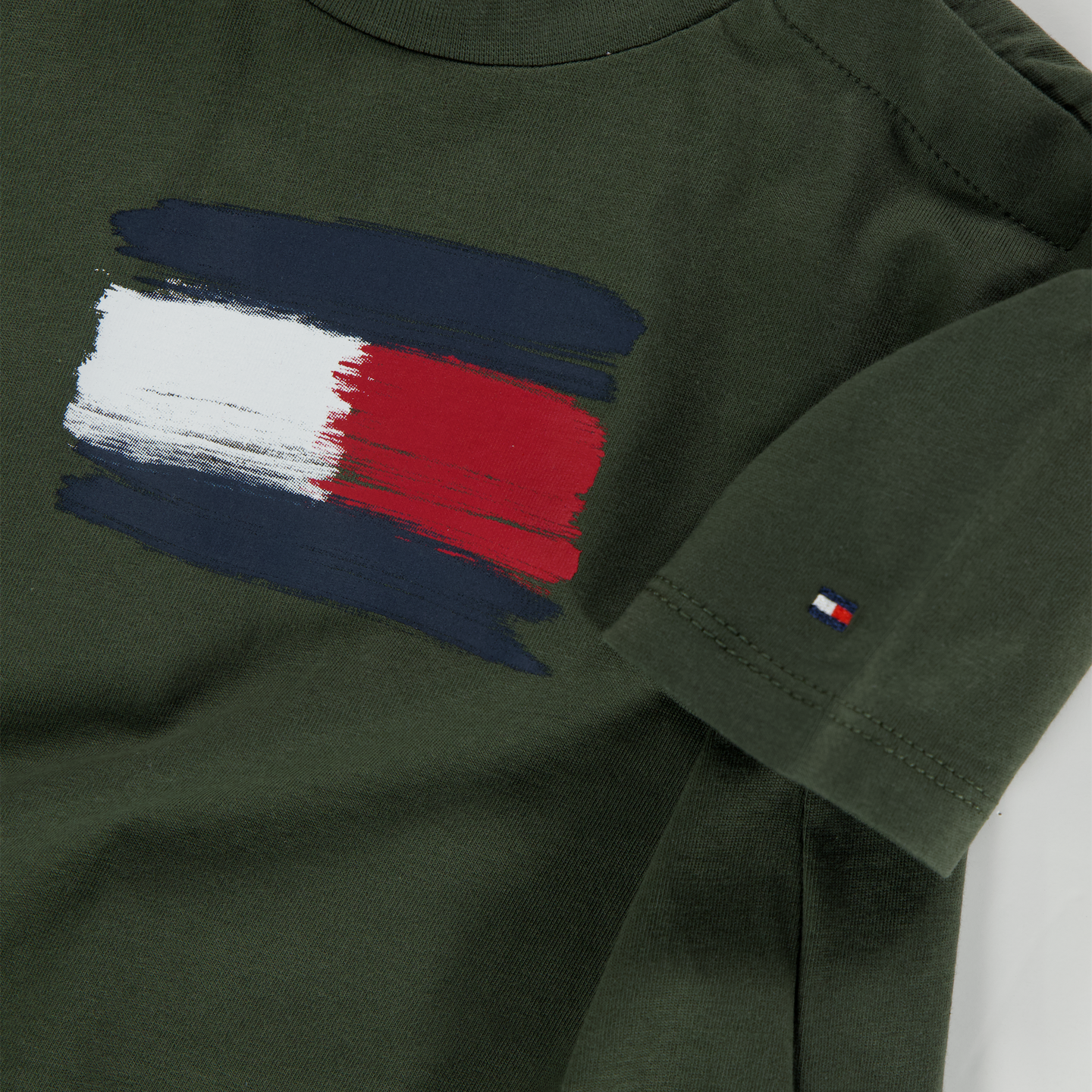 Tommy Hilfiger Baby Jongens T-Shirt In Army