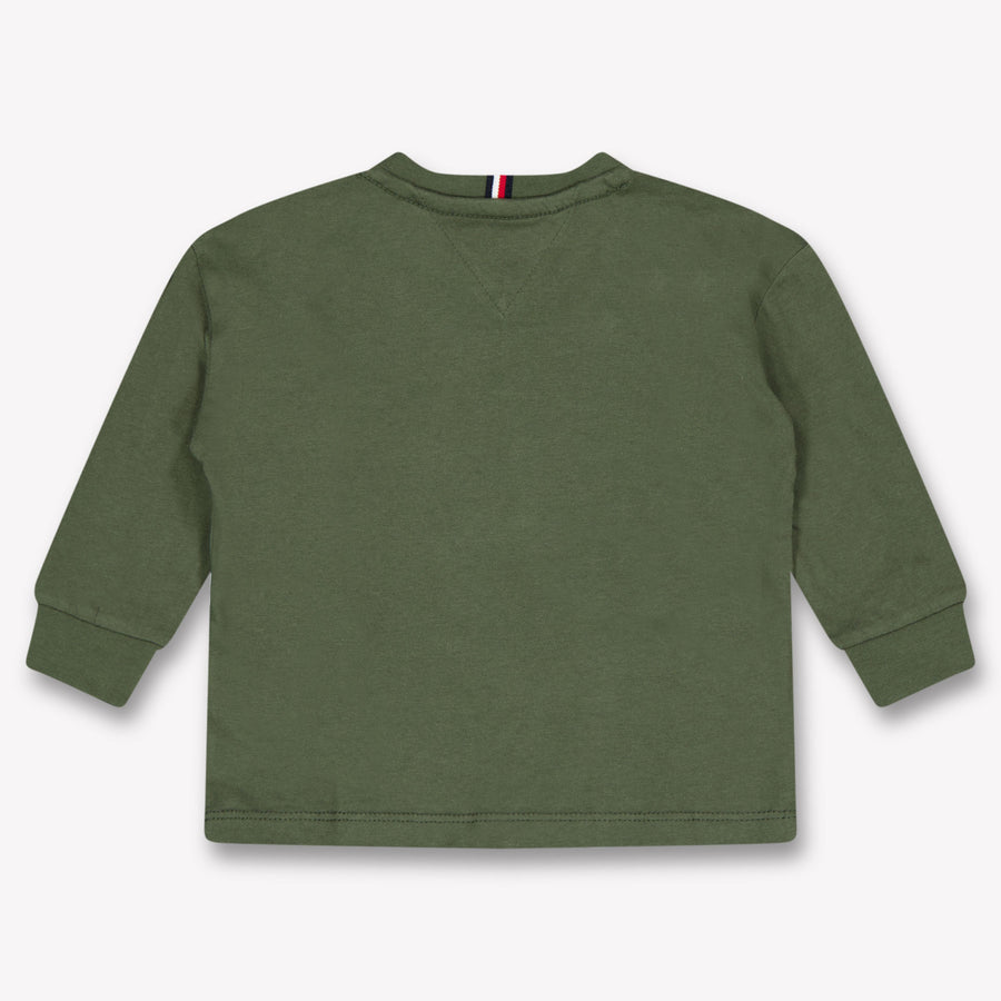 Tommy Hilfiger Baby Boys T-Shirt  Army