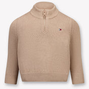 Tommy Hilfiger Baby Boys Sweater  Beige