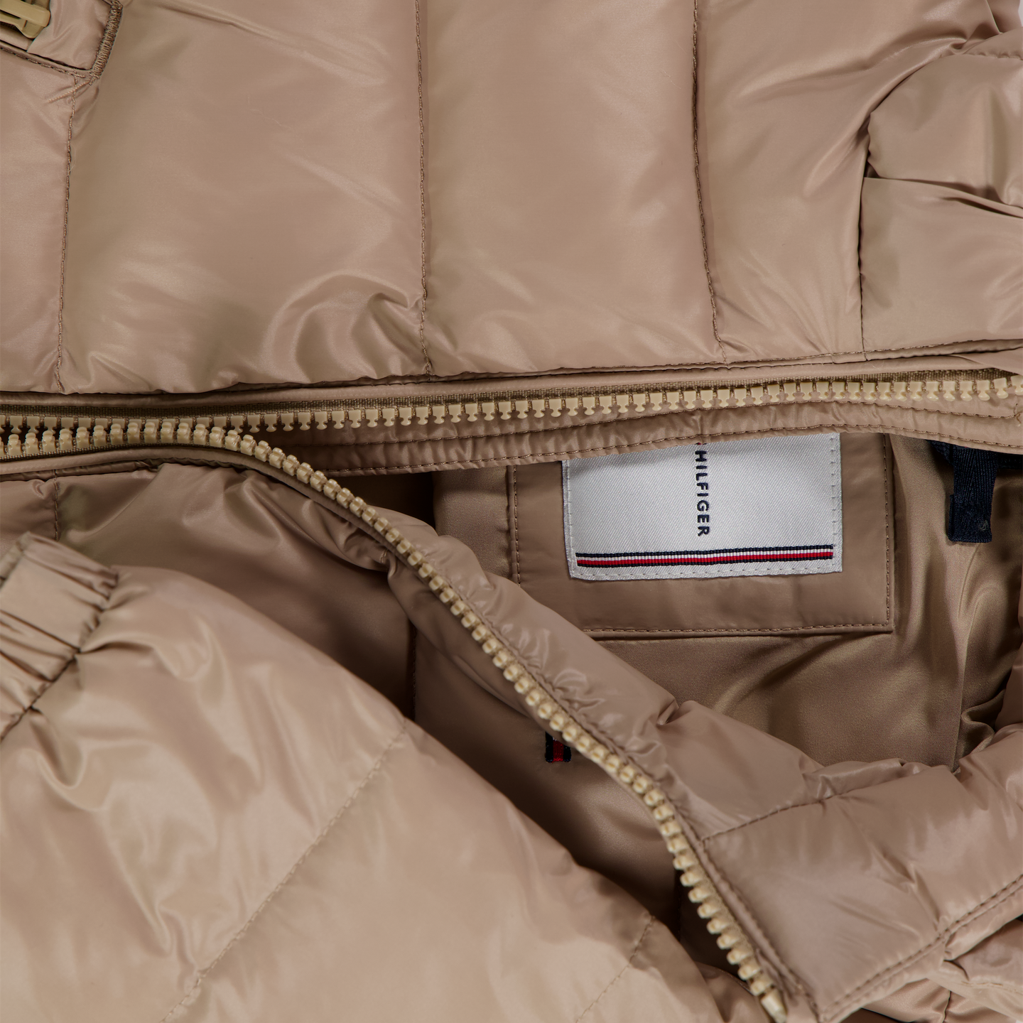 Tommy Hilfiger Baby Girls Winter Jacket  Beige