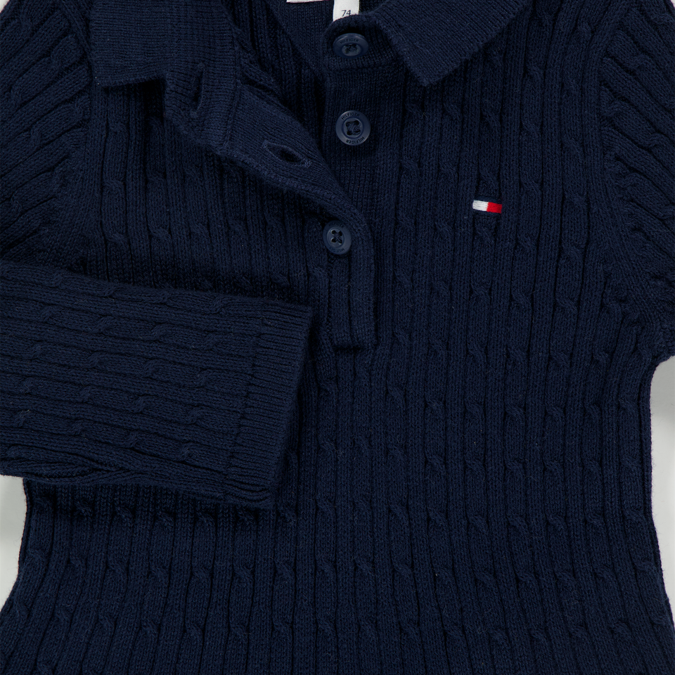 Tommy Hilfiger Baby Girls Dress  Navy