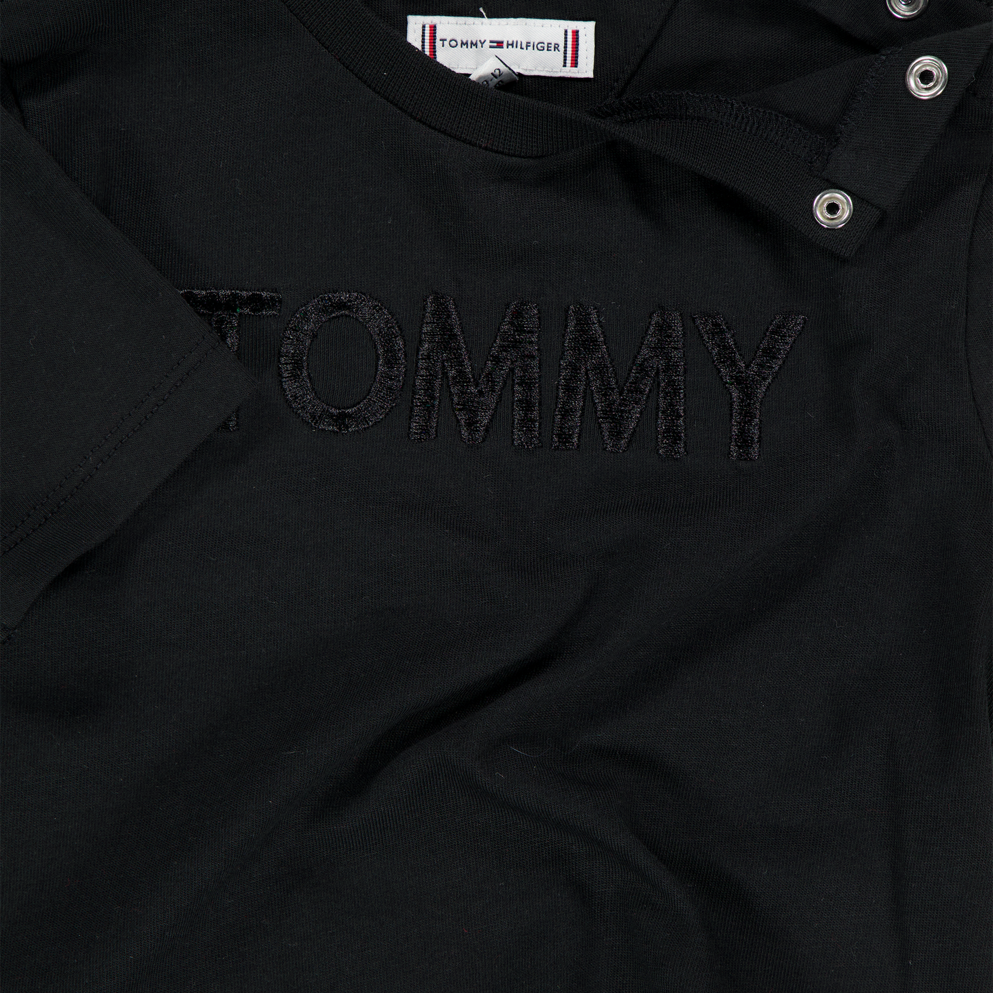 Tommy Hilfiger Baby Meisjes T-Shirt In Zwart