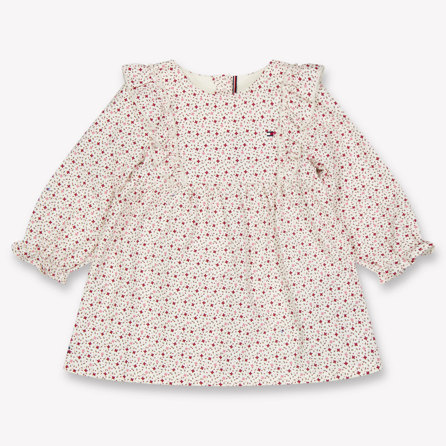 Tommy Hilfiger Baby Meisjes Jurk In Off White