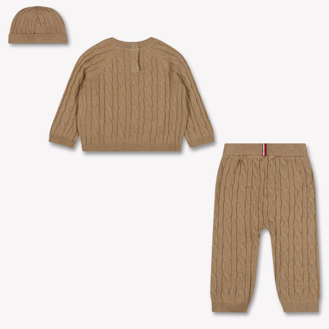 Tommy Hilfiger Baby Unisex Set  Beige