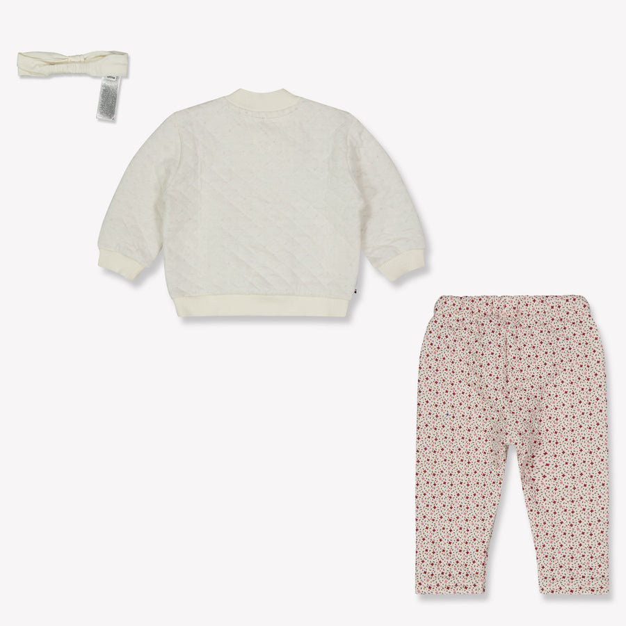 Tommy Hilfiger Baby Girls Set  Offwhite