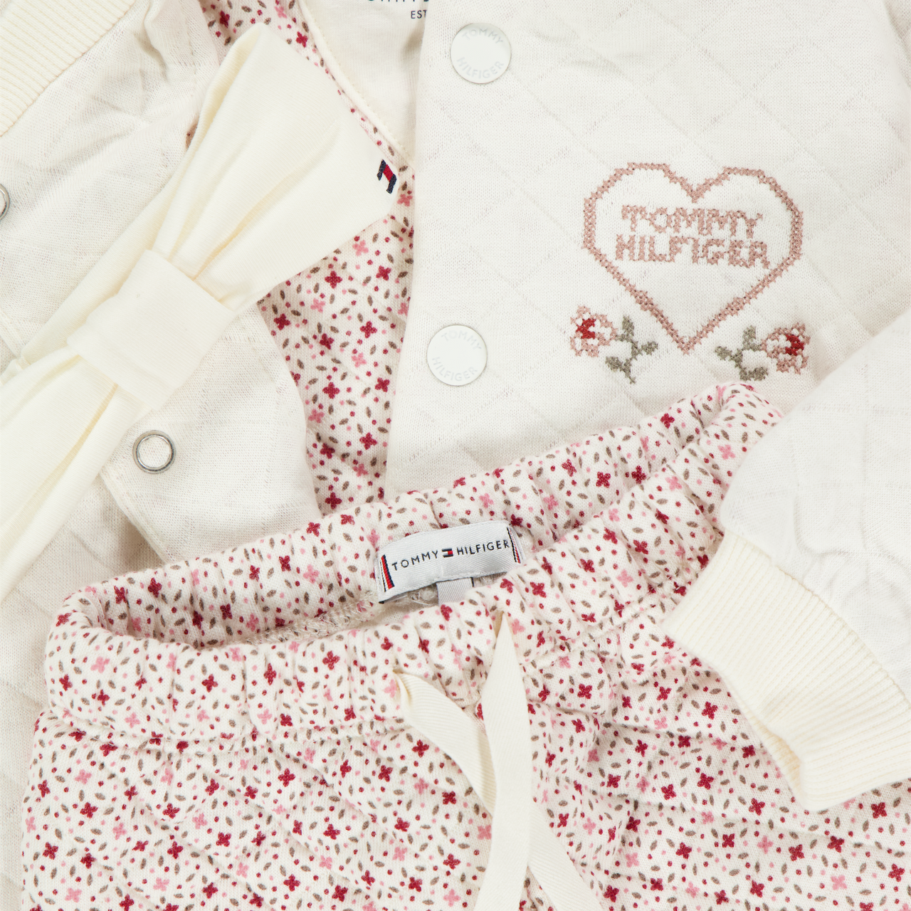 Tommy Hilfiger Baby Girls Set  Offwhite