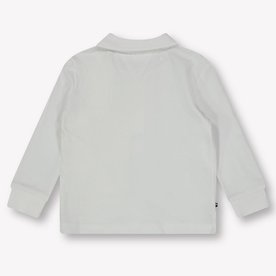 Tommy Hilfiger Baby Jongens Polo In Wit