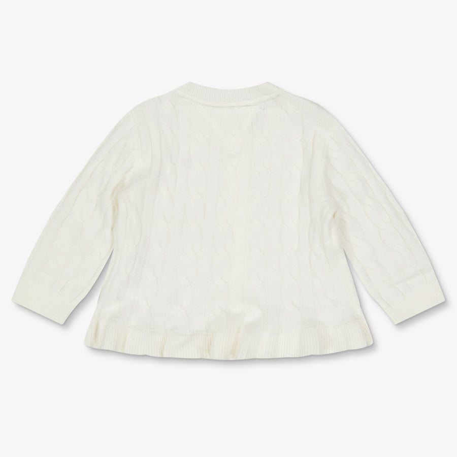 Tommy Hilfiger Baby Girls Vest  Offwhite