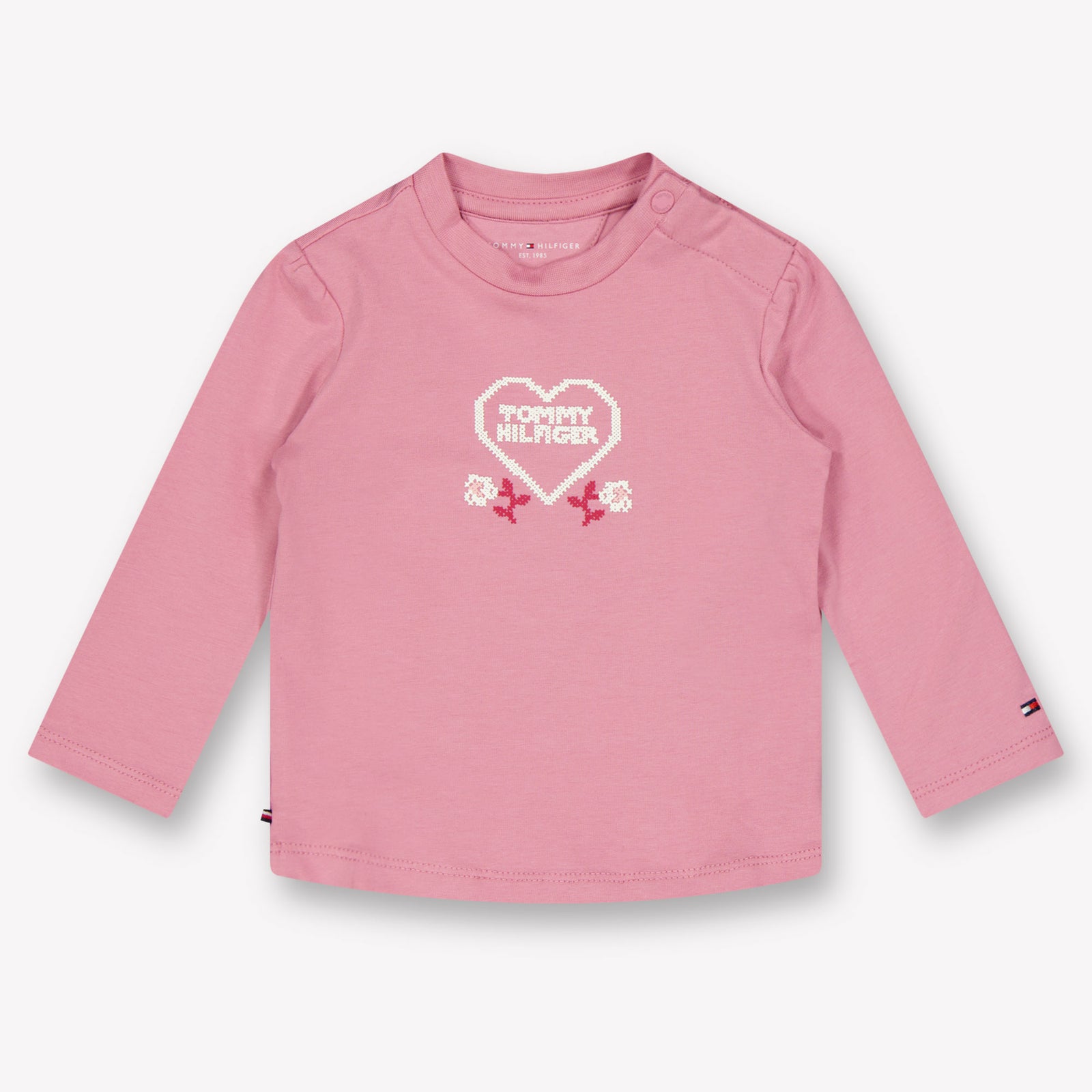 Tommy Hilfiger Baby Girls T-Shirt  Dark Pink