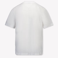 Dolce & Gabbana Kinder Jongens T-Shirt In Wit