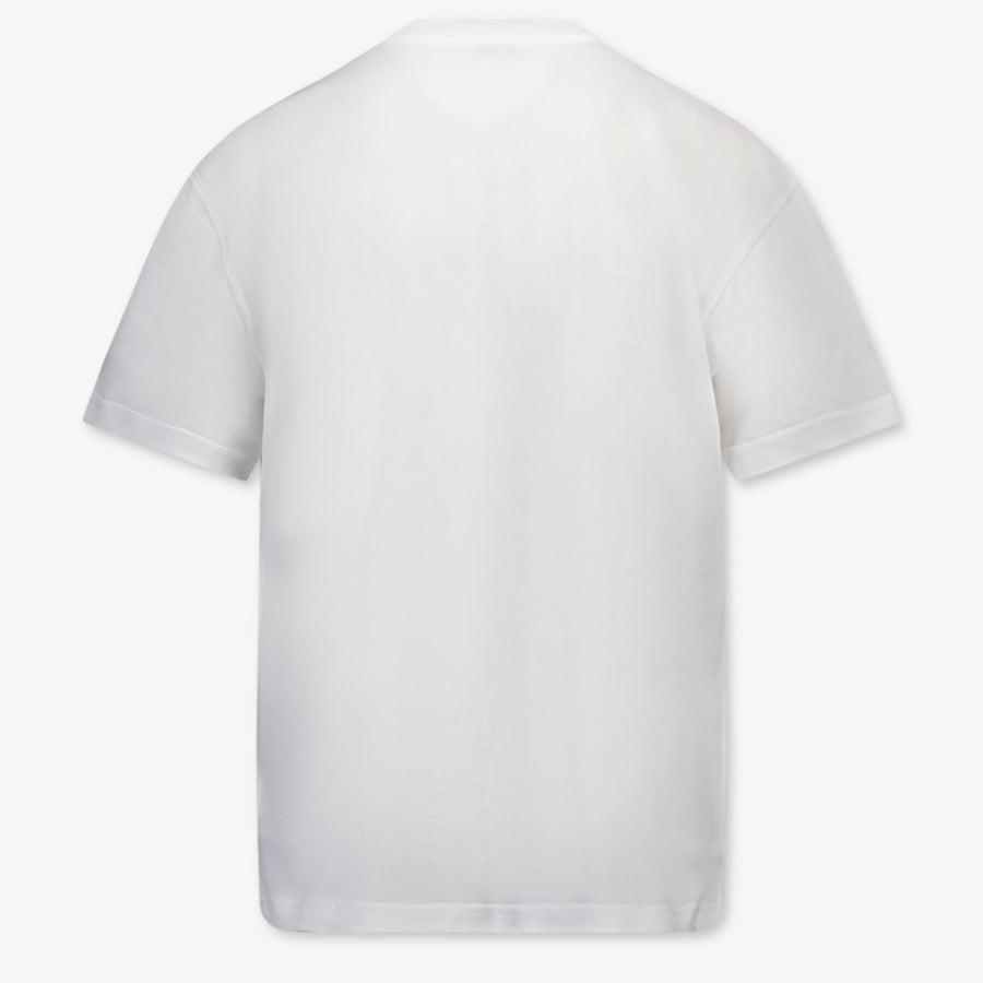 Dolce & Gabbana Kinder Jongens T-Shirt In Wit