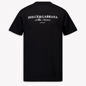 Dolce & Gabbana Kids Boys  T-Shirt Black