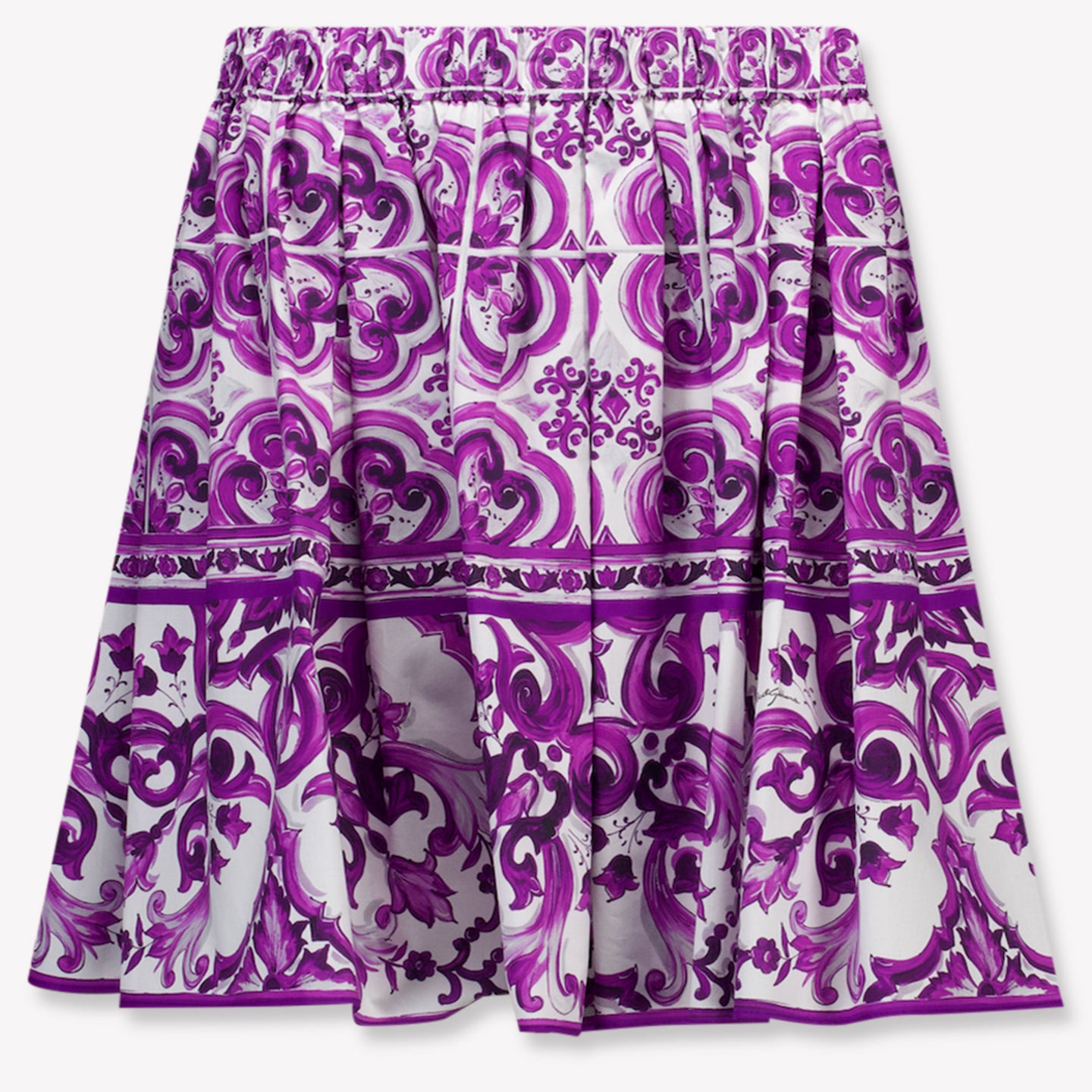 Dolce & Gabbana Kids Girls Skirt White