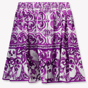 Dolce & Gabbana Kids Girls Skirt White