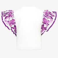 Dolce & Gabbana Kinder Meisjes T-Shirt In Wit