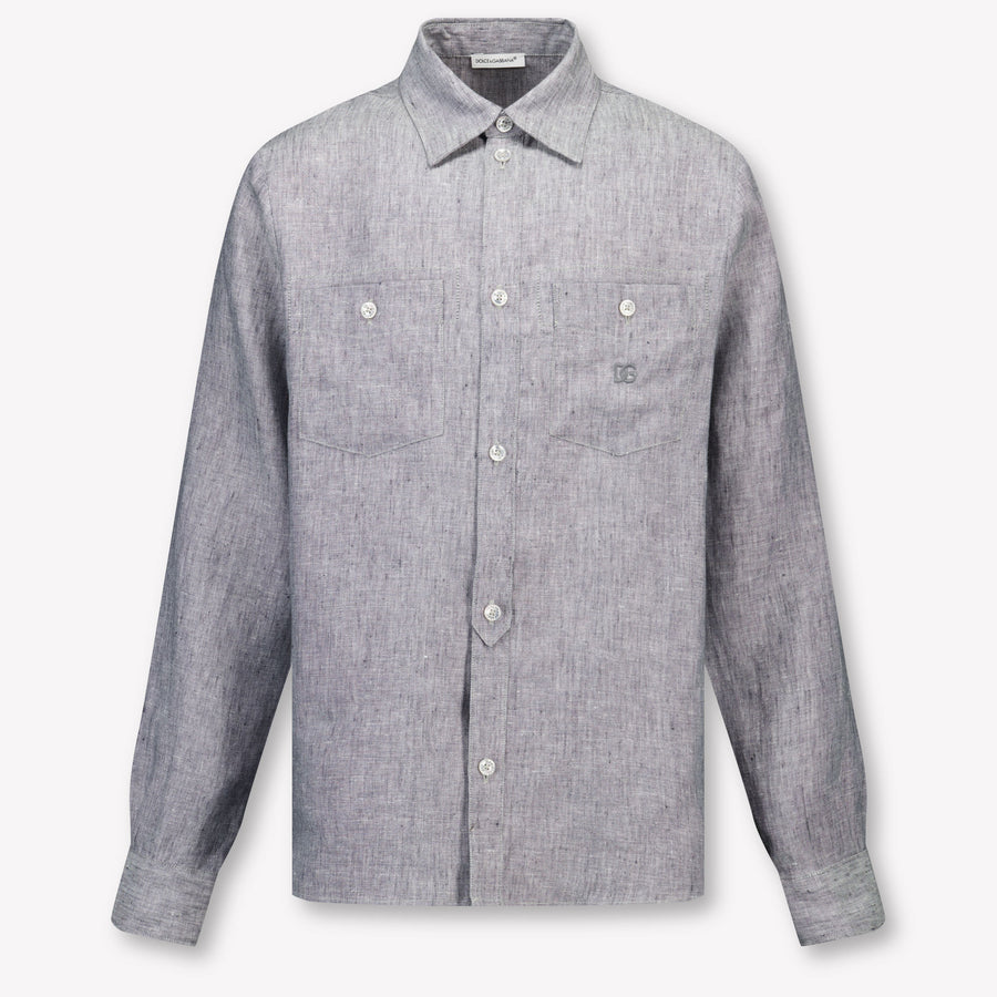 Dolce & Gabbana Kids Boys Blouse  Gray