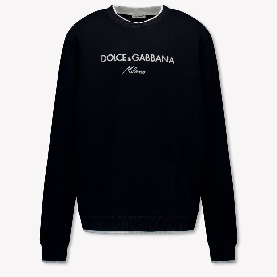 Dolce & Gabbana Kinder Jongens Trui In Navy