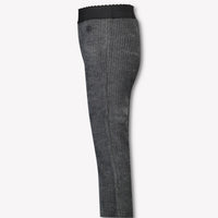 Dolce & Gabbana Kids Girls  Pants Gray